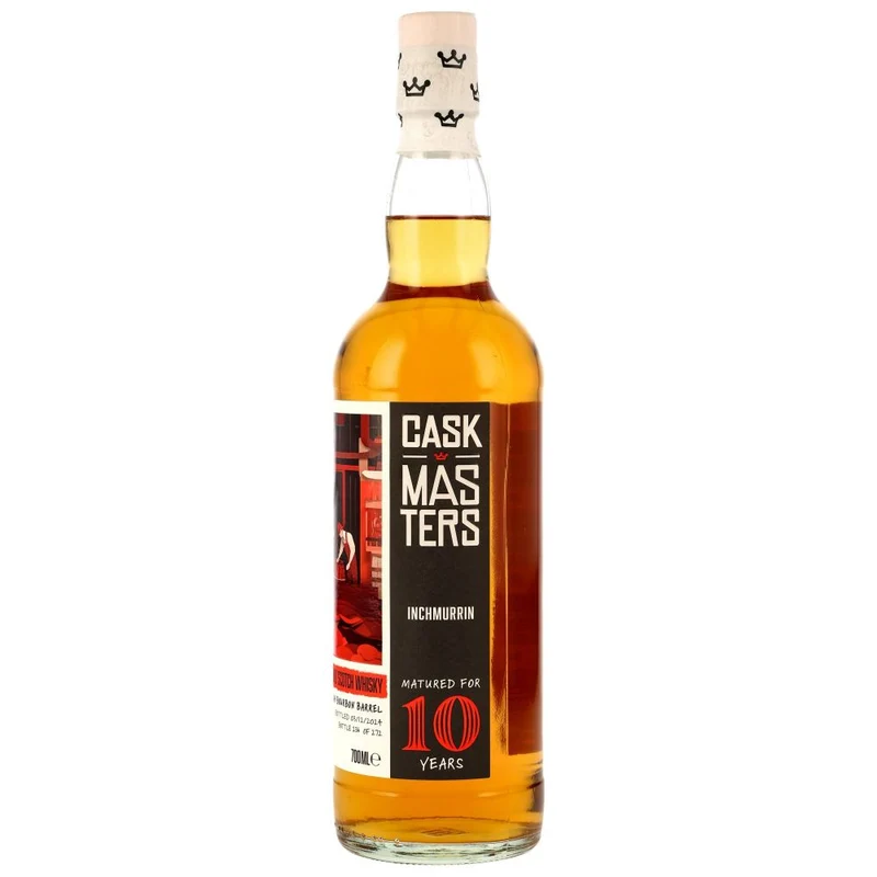 Inchmurrin 10 Jahre 2014/2024 First Fill Bourbon Barrel #82 Cask Masters 48,1% 0,7l