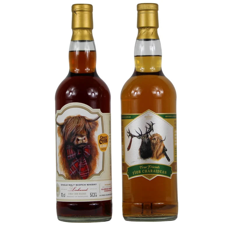 Linkwood 10 Jahre Crazy Coos Reloaded Part 1 - 1st Fill Oloroso Sherry Caskhound 57,3% 0,7l