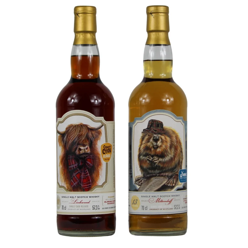 Linkwood 10 Jahre Crazy Coos Reloaded Part 1 - 1st Fill Oloroso Sherry Caskhound 57,3% 0,7l
