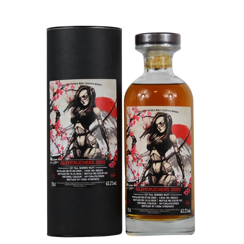 Signatory Vintage Samurai Set 2020 54,7-63,2% 4x 0,7l