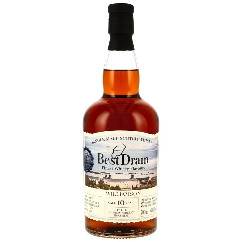 Williamson 10 Jahre Oloroso Sherry Hogshead #259 Best Dram 60,6% 0,7l