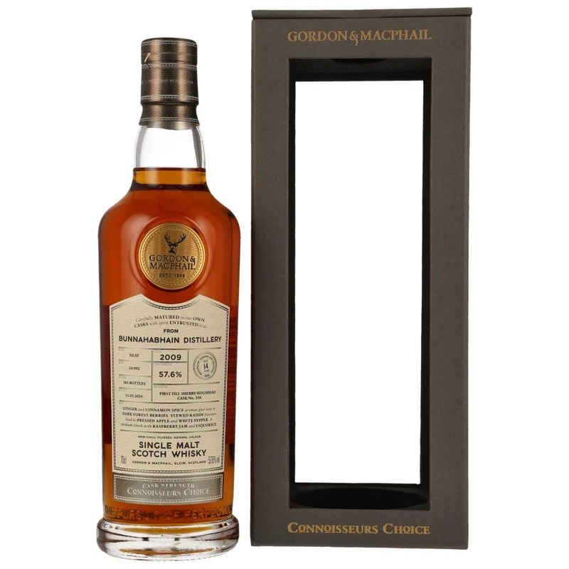Bunnahabhain 14 Jahre 2009/2024 Gordon & MacPhail #358 57,6% 0,7l
