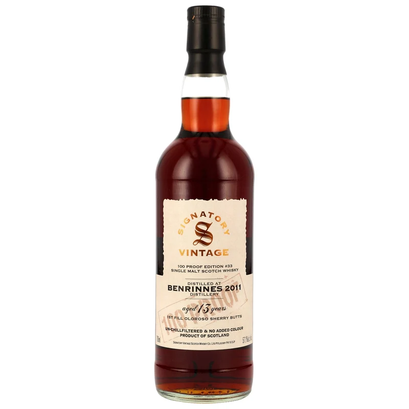 Benrinnes 13 Jahre SV 100 Proof Collection #33 57,1% 0,7l