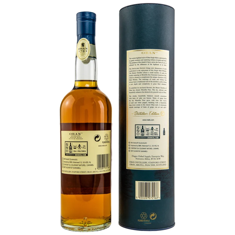 Oban Distillers Edition 43% 0,7l