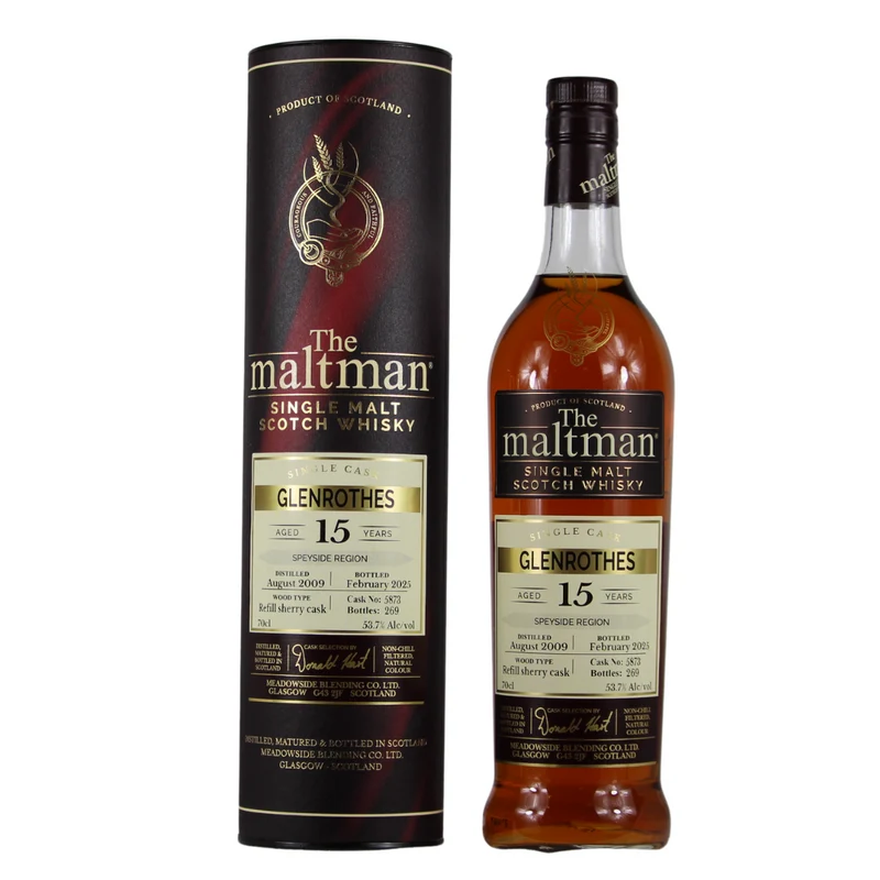 Glenrothes Maltman Refill Sherry 2009 15 Jahre 53,7% 0,7l
