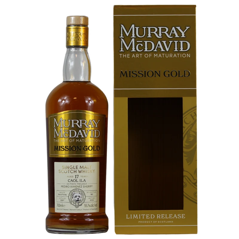 Caol Ila 17 Jahre Mission Gold Pedro Ximenez Murray McDavid 55,7% 0,7l