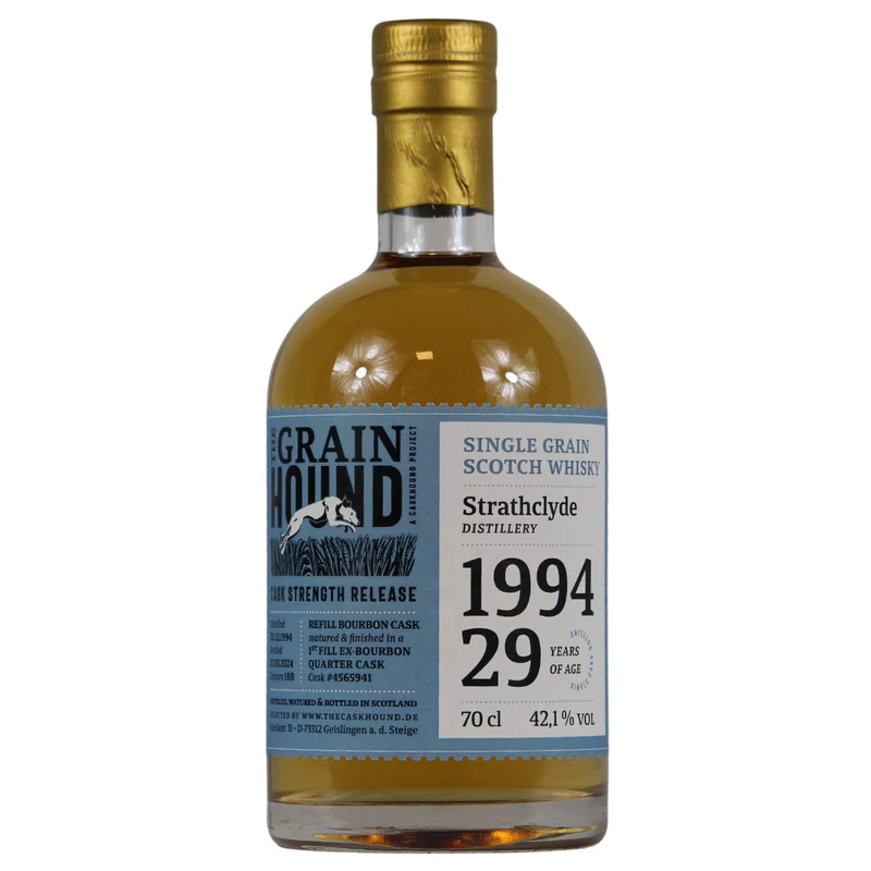 Strathclyde 29 Jahre Grainhound 1st Fill Bourbon Finish 42,1% 0,7l