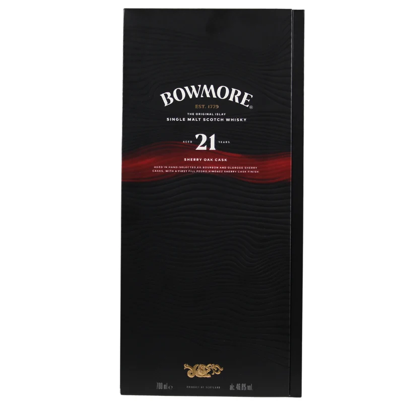 Bowmore 21 Jahre Sherry Oak Cask 46,8% 0,7l