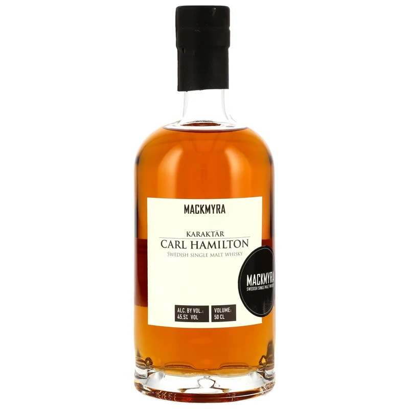 Mackmyra Karaktär Carl Hamilton Single Malt 45,5% 0,5l