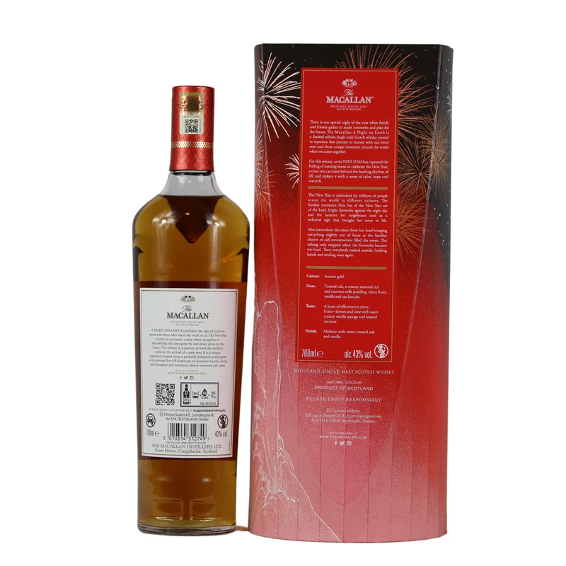 Macallan A Night On Earth Nini Sum The Journey 43% 0,7l