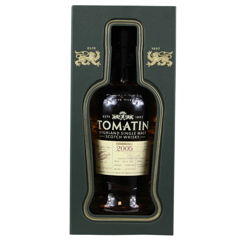 Tomatin 2005 Single Cask Tilas Liste Cask #40385 55,4% 0,7l