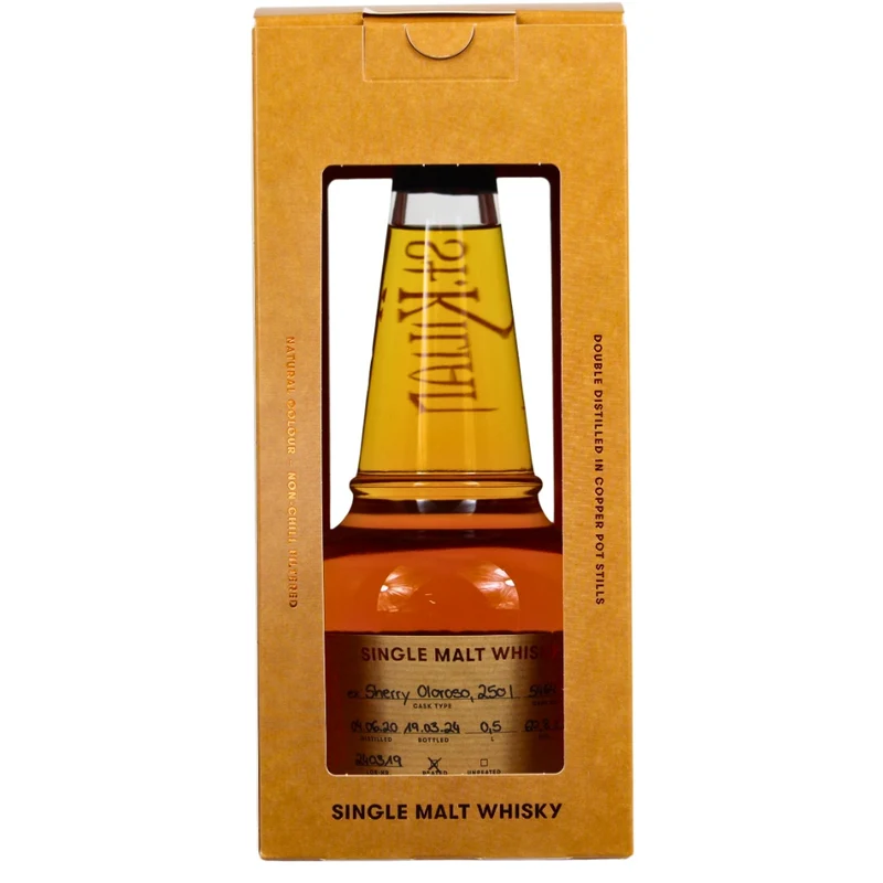 St.Kilian Handfilled Oloroso Single Cask Peated 60,8% 0,5l