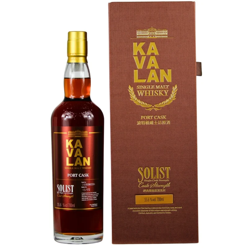 Kavalan Solist Port Cask #0101006028A 55,6% 0,7l