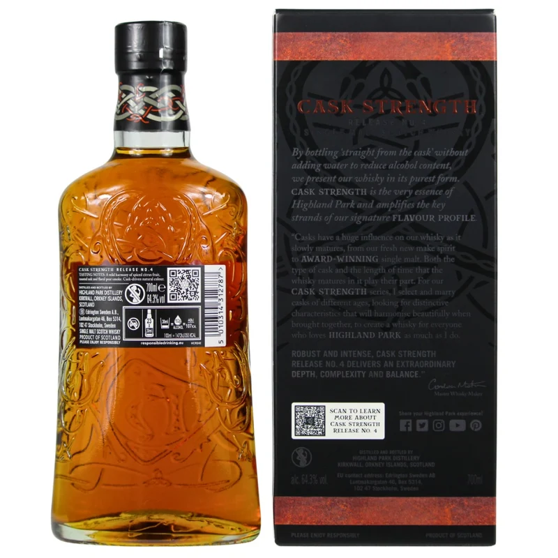 Highland Park Cask Strength Release No. 4 64,3% 0,7l