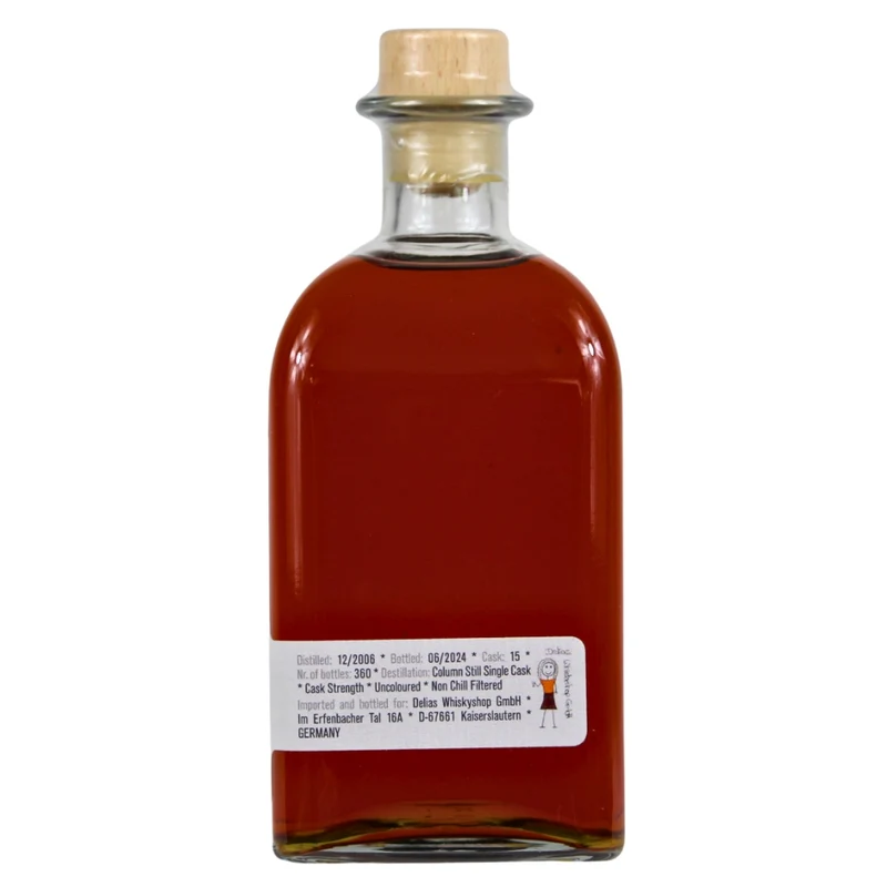 TDL 17 Jahre Trinidad Rum Delias Rum Cat Collection No.1 60,0% 0,5l