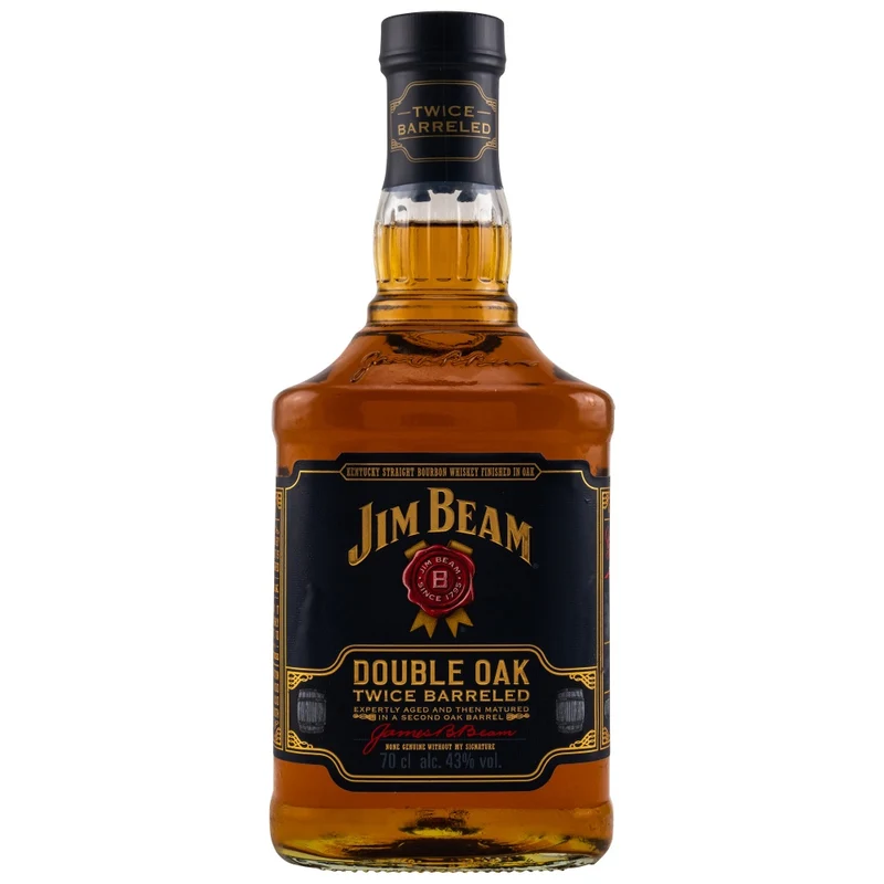 Jim Beam Double Oak Twice Barreled 43% 0,7l