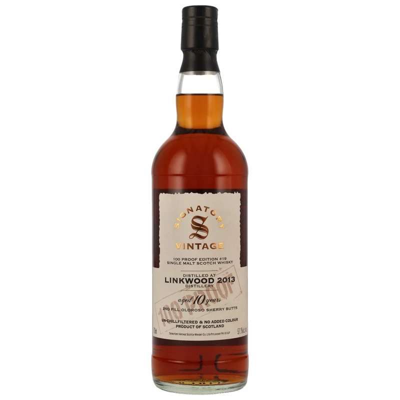 Linkwood 10 Jahre 100 Proof Edition #19 SV 57,1% 0,7l
