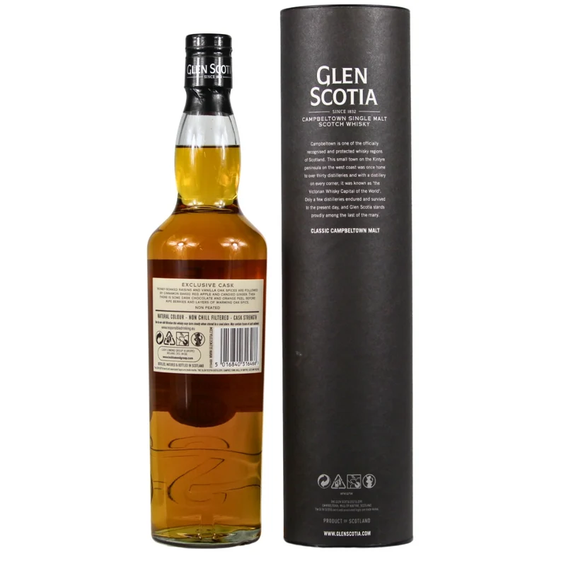 Glen Scotia 8 Jahre Exclusive Cask Tawny Port Cask #23/390-4 57,5% 0,7l