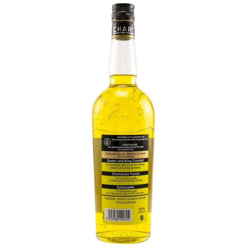 Chartreuse Jaune Likör 43% 0,7l