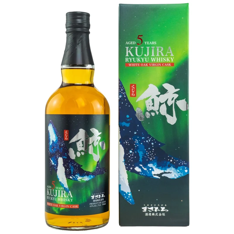 Kujira 5 Jahre Ryukyu Whisky White Oak Virgin Cask 43% 0,7l