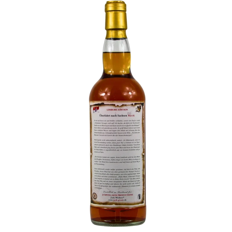 Jack's Pirate 7 Jahre Whisky Blend of Islay Malt Cask #207 51,7% 0,7l