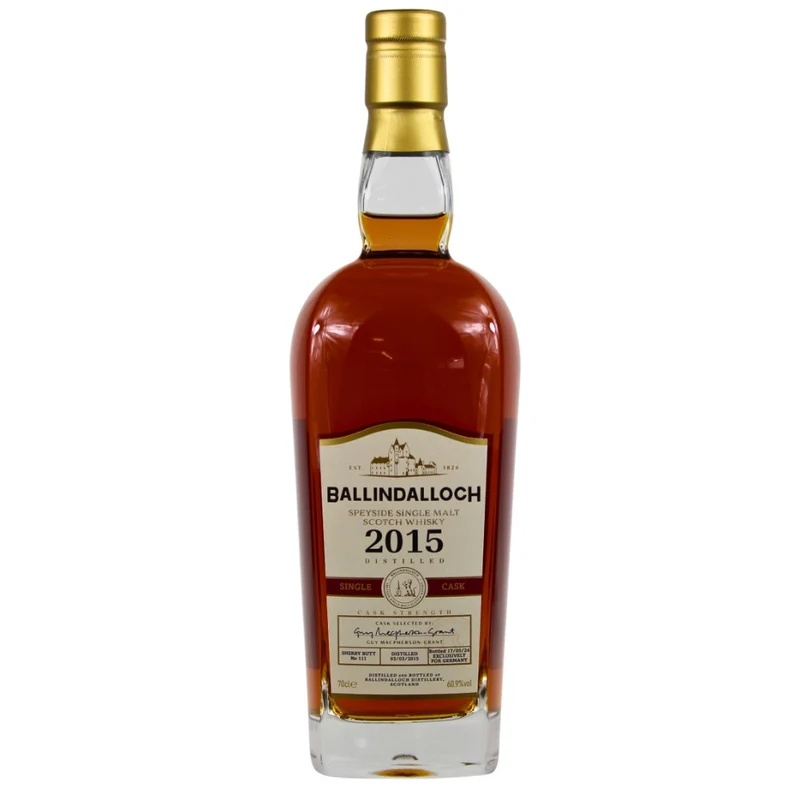 Ballindalloch 9 Jahre Sherry Single Cask #111 60,9% 0,7l