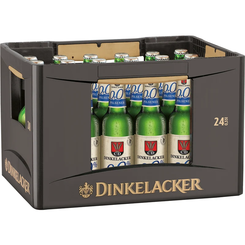 Dinkelacker 0,0% Alkoholfrei 24x 0,33 Liter (MEHRWEG)