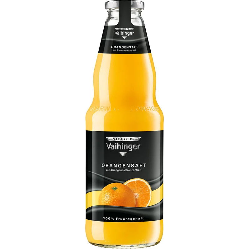 Vaihinger Orangensaft 6x 1 Liter (MEHRWEG)