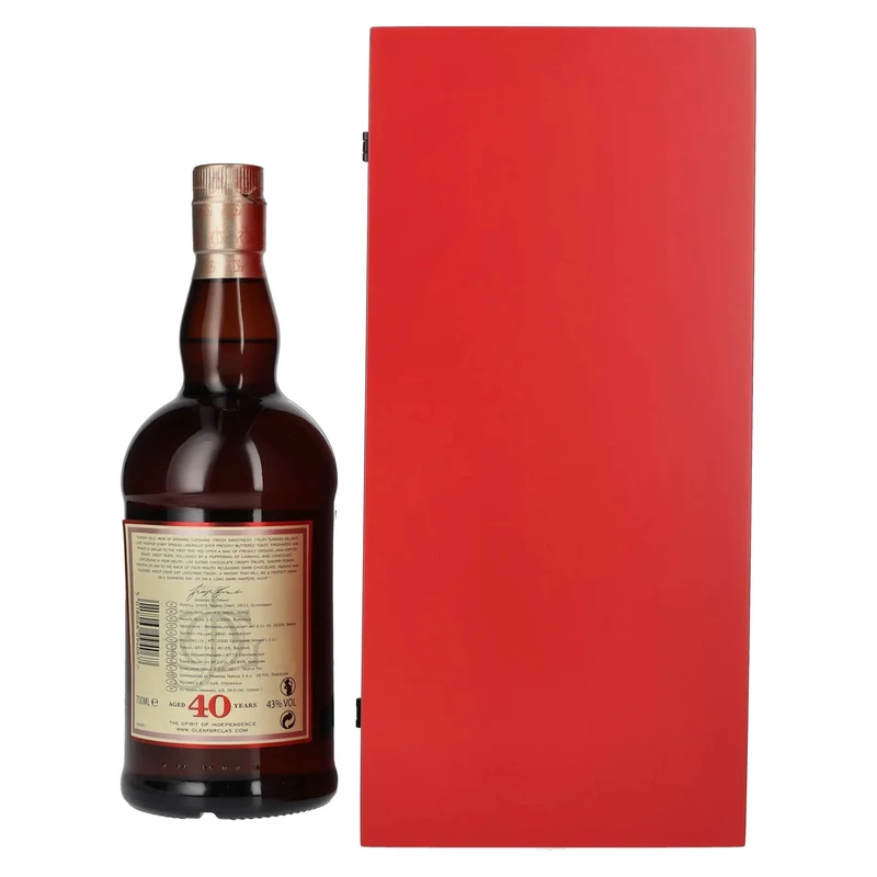 Glenfarclas 40 Years Old Highland Single Malt Scotch Whisky 43% Vol. 0,7l in Geschenkbox