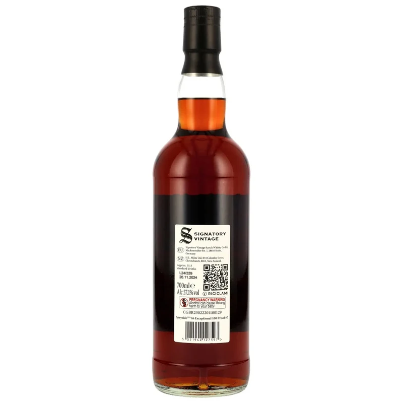Speyside (GL) 16 Jahre SV 100 Proof Exceptional Cask Edition #7 57,1% 0,7l