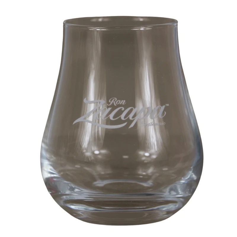 Ron Zacapa Rum Tumbler mit Aufdruck