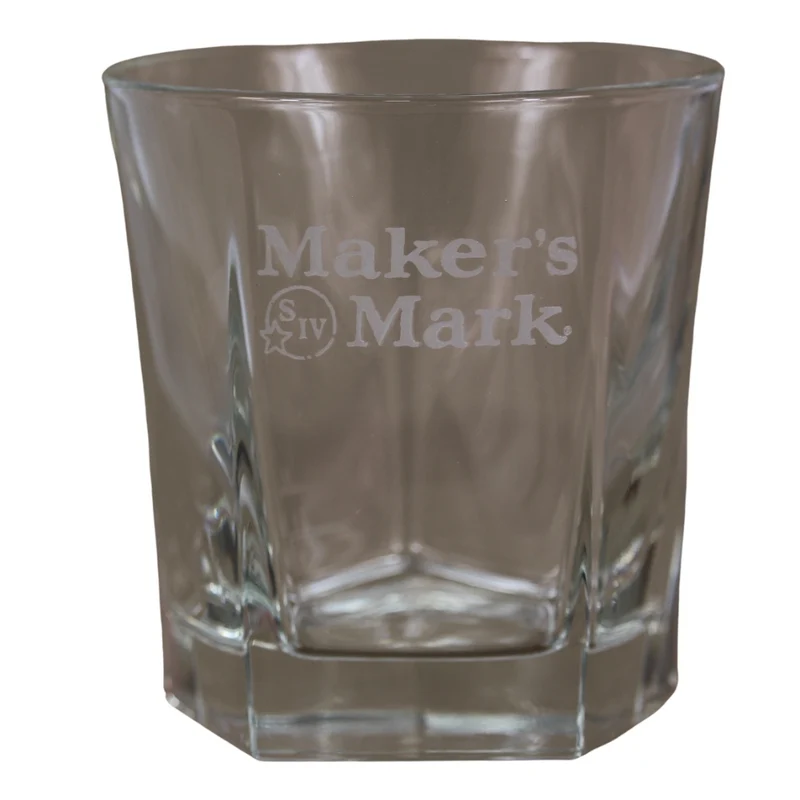 Maker's Mark Tumbler mit Aufdruck