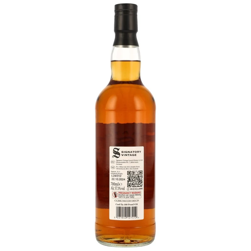 Caol Ila 10 Jahre Peated SV 100 Proof Collection #28 57,1% 0,7l