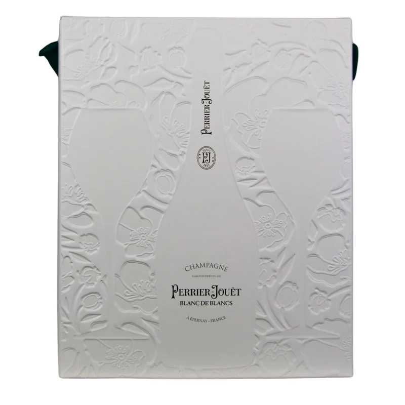 Perrier Jouet Blanc De Blancs Champagner 12% 0,75l + 2 Gläser