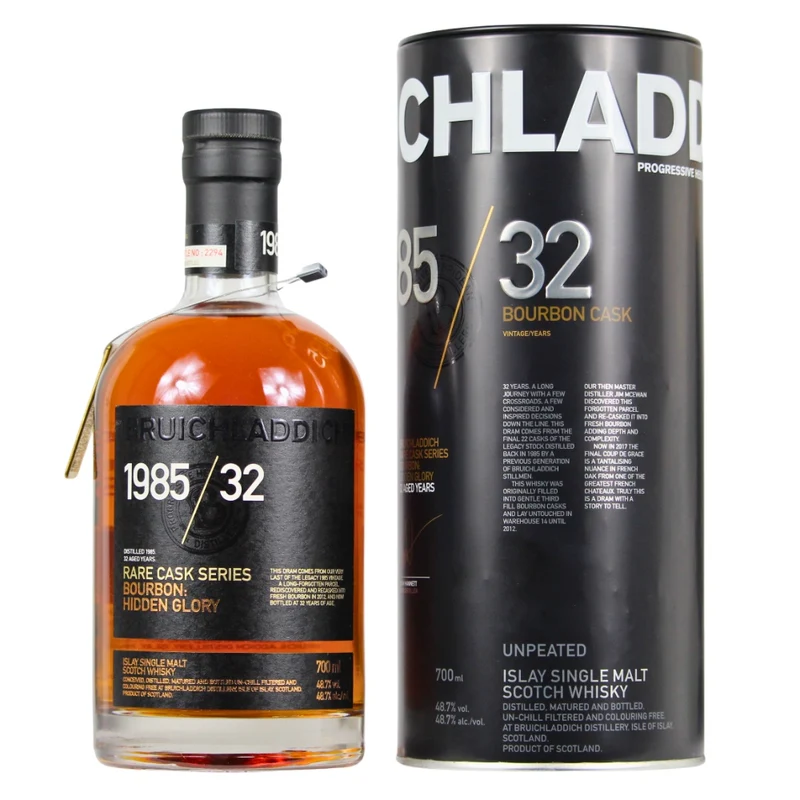 Bruichladdich 32 Jahre Rare Cask Series Hidden Glory 48,7% 0,7l