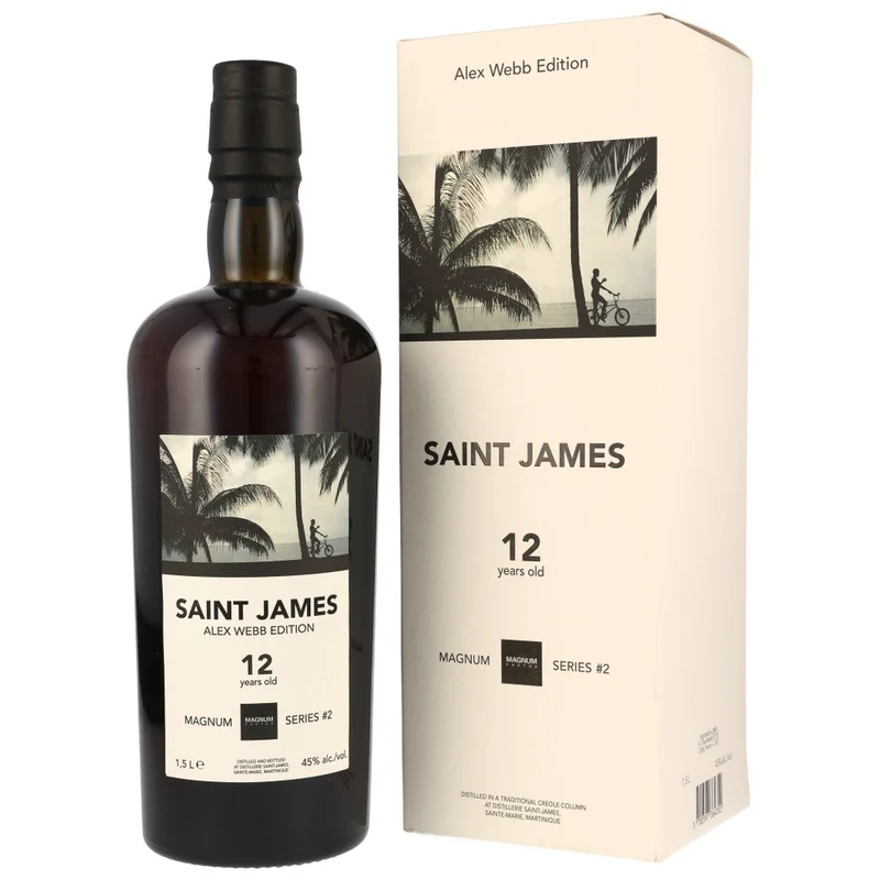 Saint James 12 Jahre 2010/2023 Magnum Series #2 Alex Webb Edition 45%