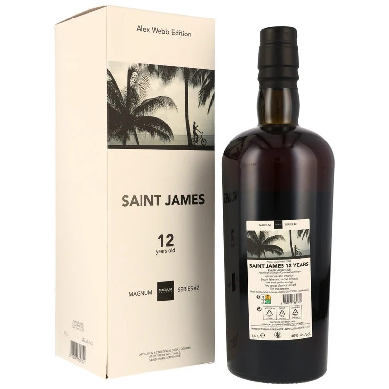 Saint James 12 Jahre 2010/2023 Magnum Series #2 Alex Webb Edition 45%