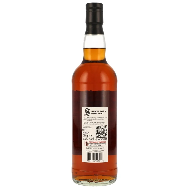 Speyside (M) 13 Jahre SV 100 Proof Collection #27 57,1% 0,7l