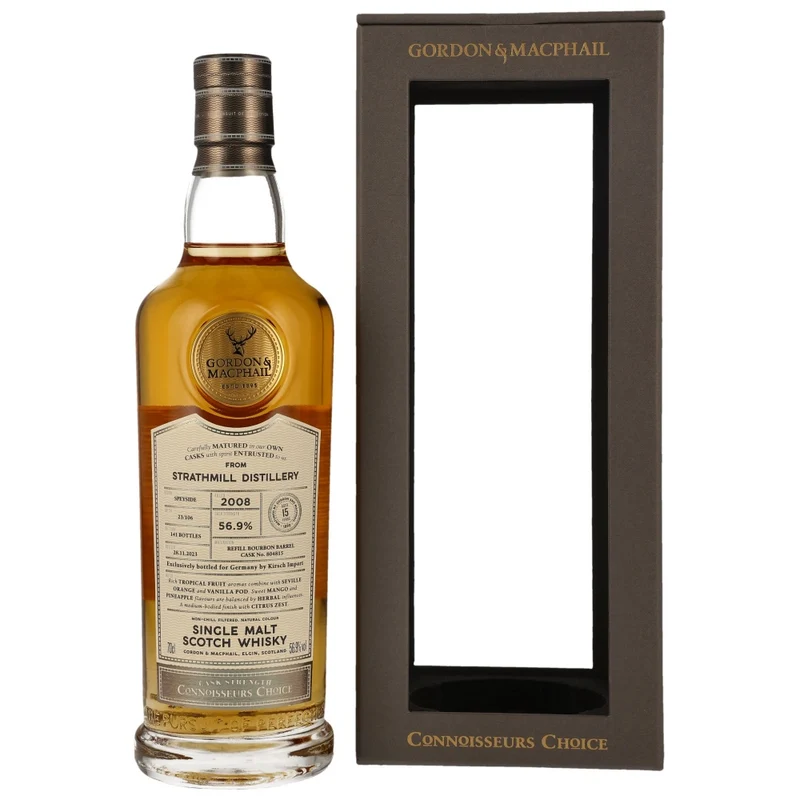 Strathmill 15 Jahre 2008/2023 Connoisseurs Choice G&M #804815 56,9% 0,7l