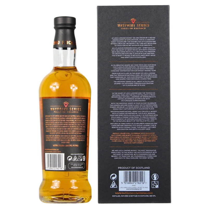 Loch Lomond 16 Jahre Waypoint Series Falls of Falloch 46,2% 0,7l
