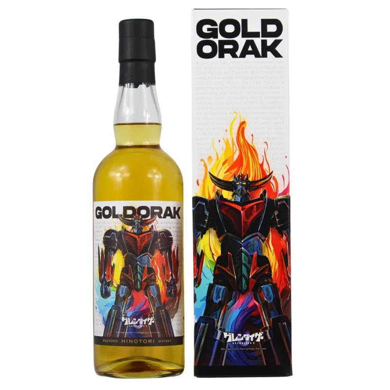 Hinotori Blended Japanese Whisky Goldorak Edition 2024 43% 0,7l