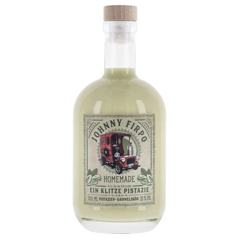 St.Kilian Johnny Firpo Eine Klitze Pistazie Pistazien Sahnelikör 20% 0,7l