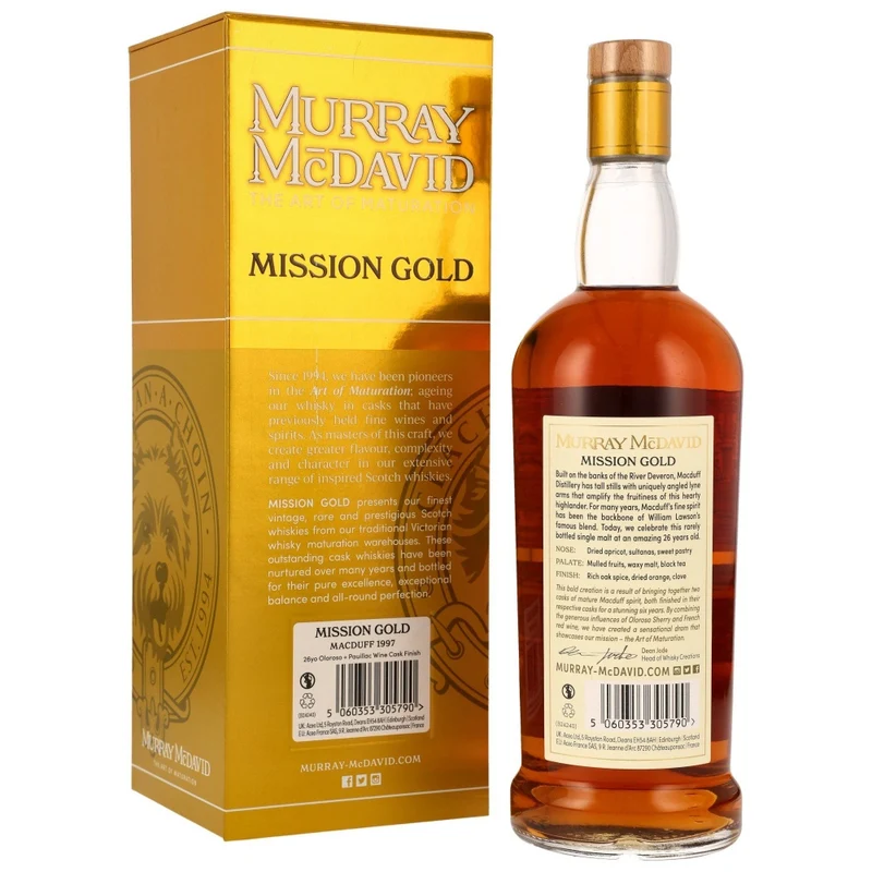 Macduff 26 Jahre Mission Gold Murray McDavid 47,9% 0,7l