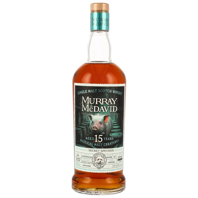 Secret Speyside 15 Jahre Oloroso Butts #900110+900111 Murray McDavid 57,8% 0,7l
