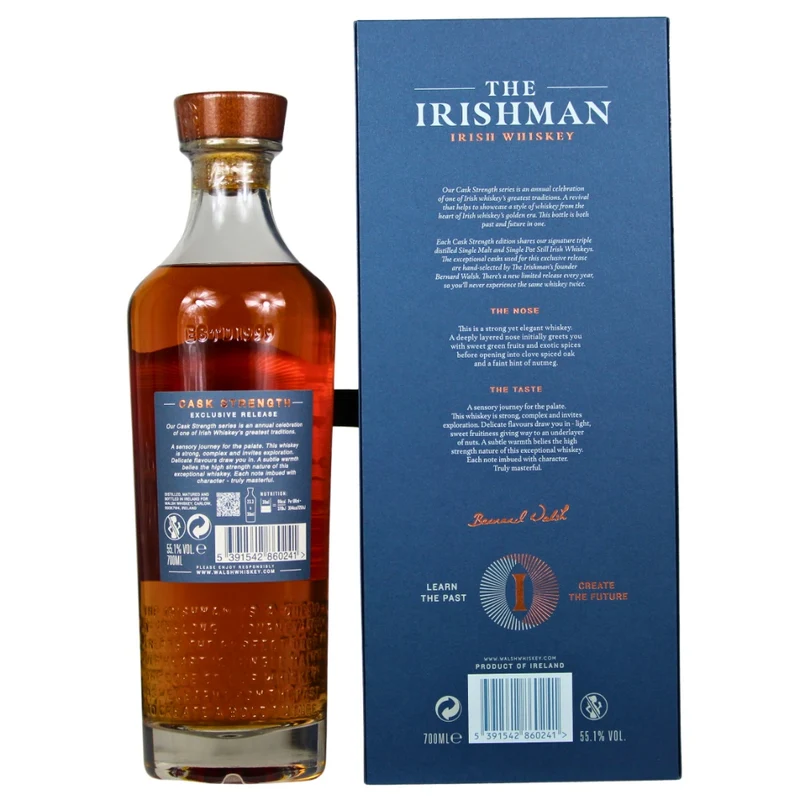 The Irishman Cask Strength Limited Edition 2024 55,1% 0,7l