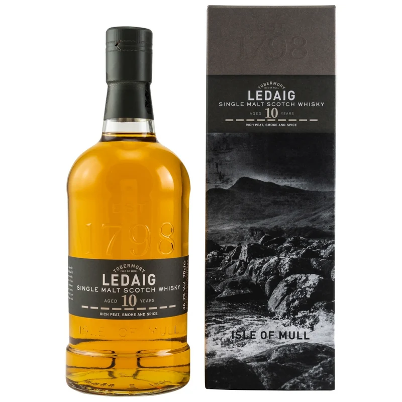 Ledaig 10 Jahre Isle of Mull 46,3% 0,7l