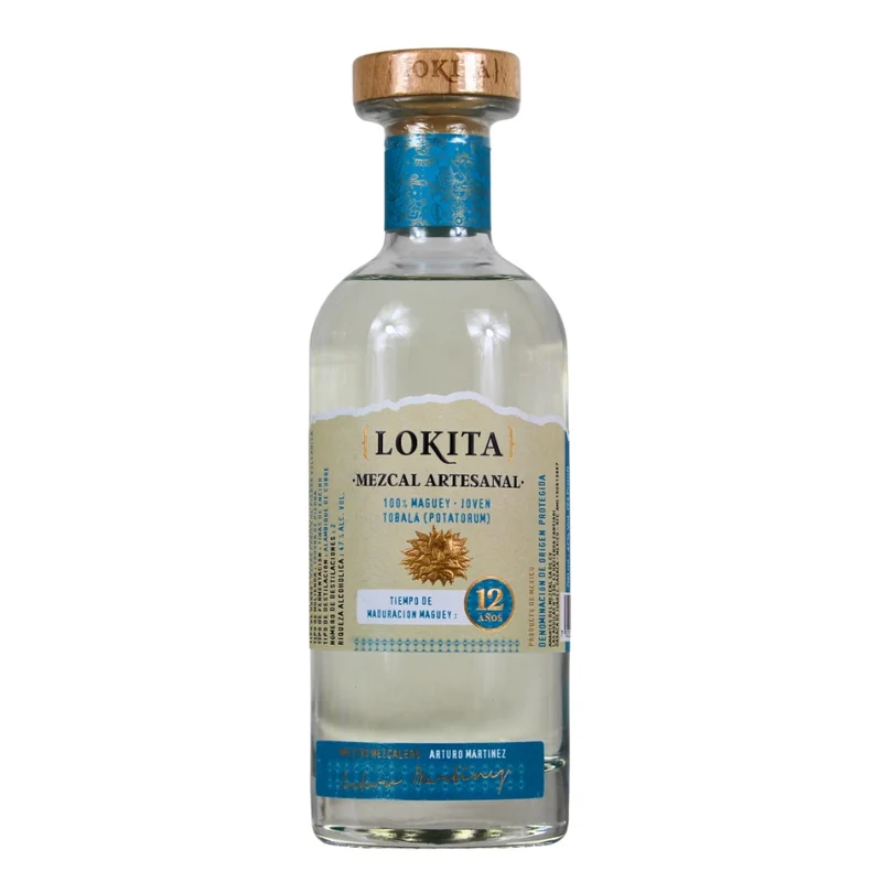 Lokita 12 Anos 100% Maguey Mezcal Artesanal 47% 0,7l