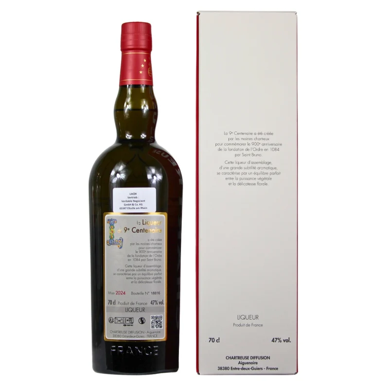 Chartreuse Liqueur of the 9th Centenary 47% 0,7l