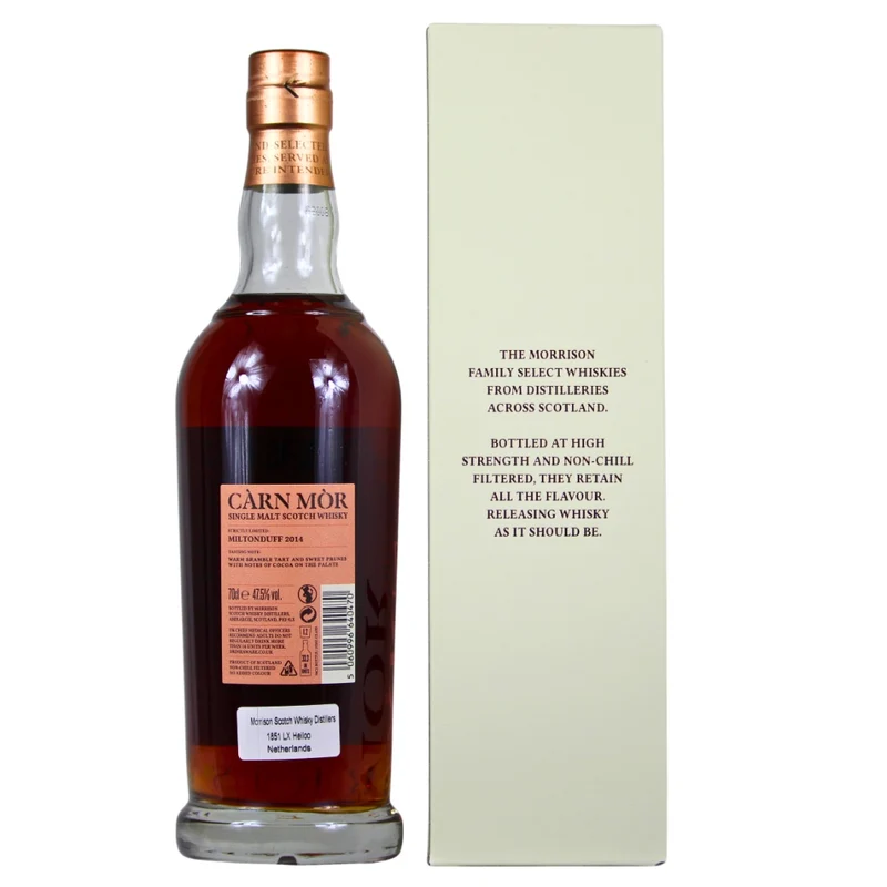 Miltonduff 9 Jahre PX Sherry Carn Mor 47,5% 0,7l