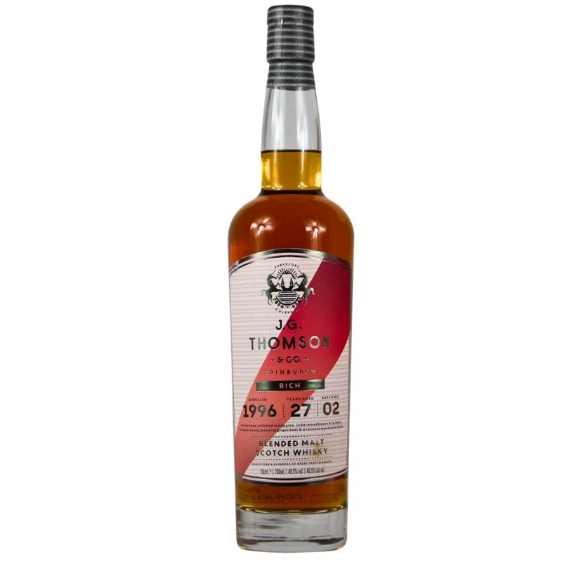 J.G. Thomson & Co. 27 Jahre Batch 2 Blended Malt Scotch Whisky 46,5% 0,7l